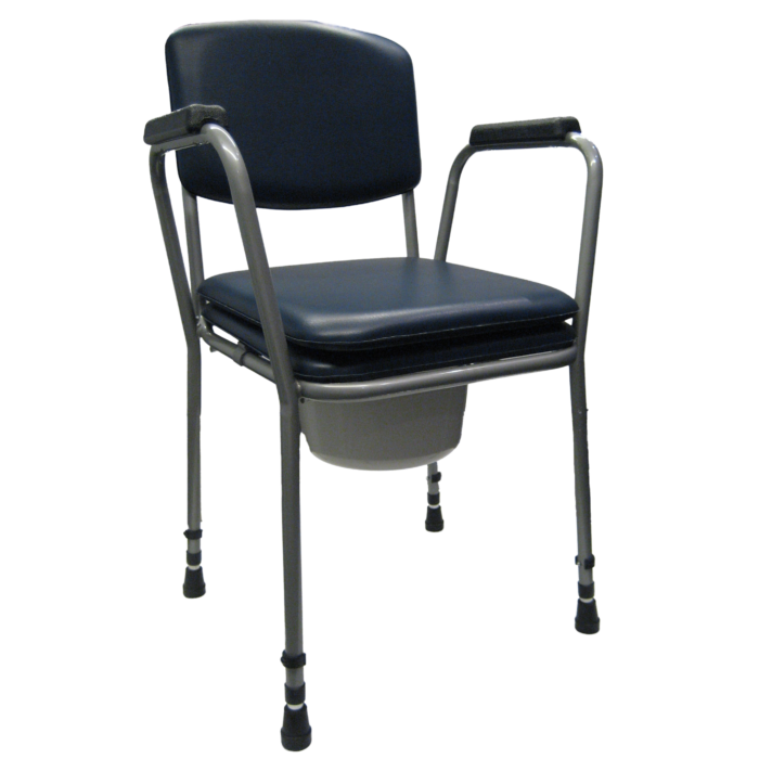 Height Adjustable Commode Chair